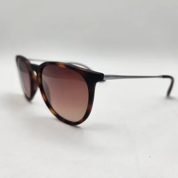 Ray-Ban Sunglasses RB4171 Erika Rubber Havana Brown Gradient Dark Brown Lens - Picture 7 of 16